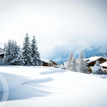 Villa Balcon vue pano sur Alpes - Hypercentre à Crans-Montana Extérieur photo